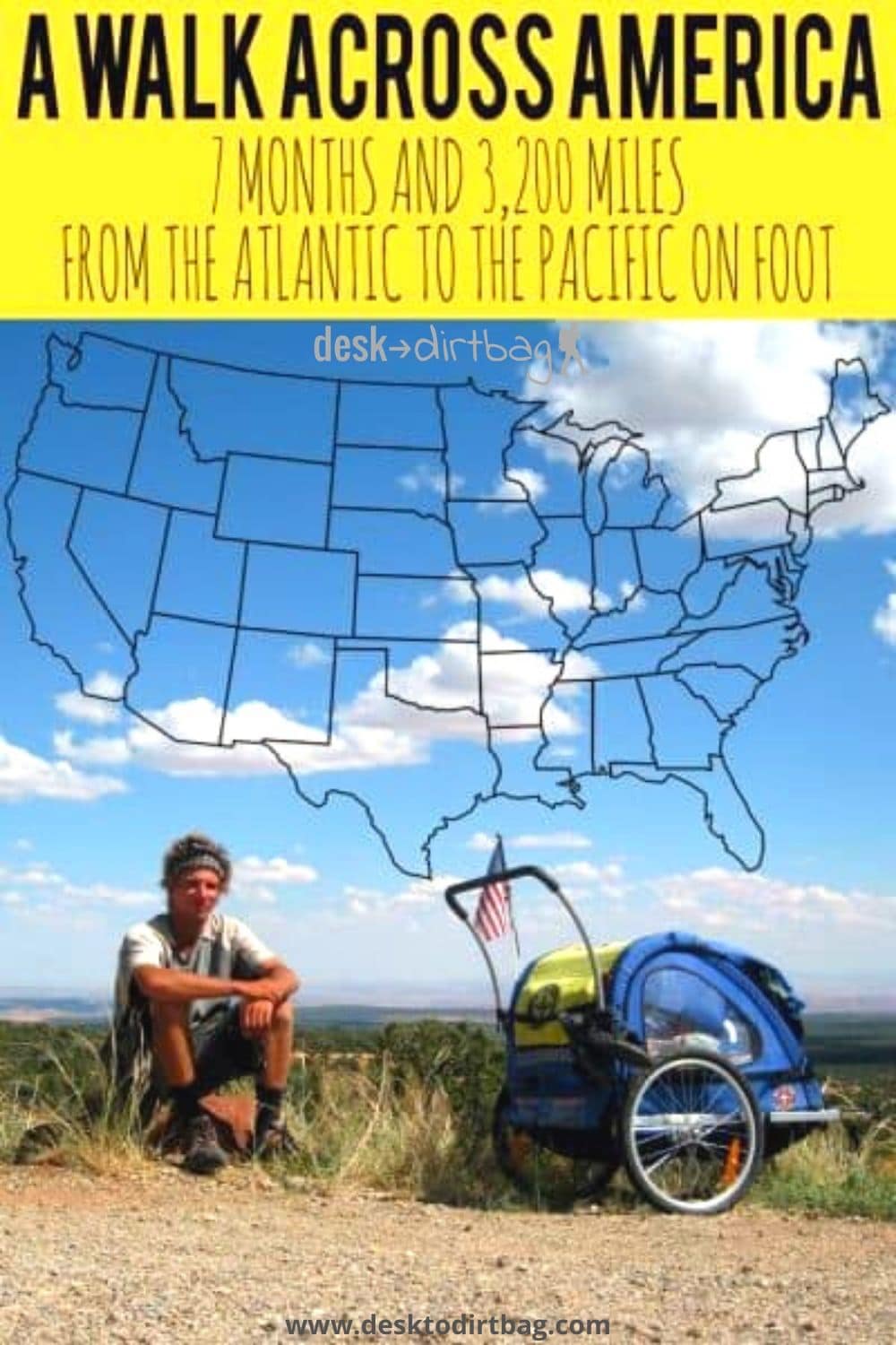 How to Walk Across America Meet Nate Damm and His Life on Foot