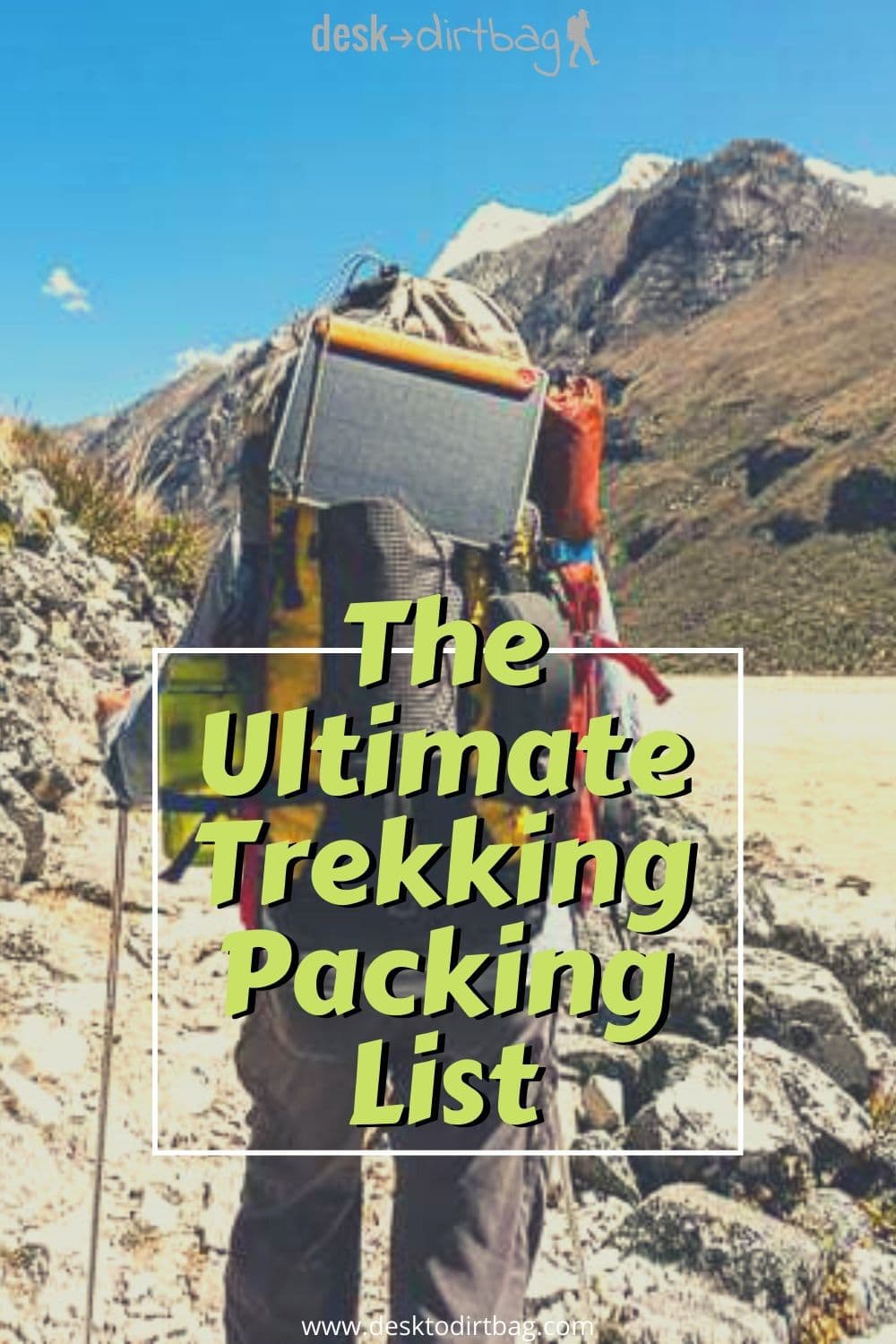 Trekking Packing List: A No Non-Sense Guide for What to Bring With You