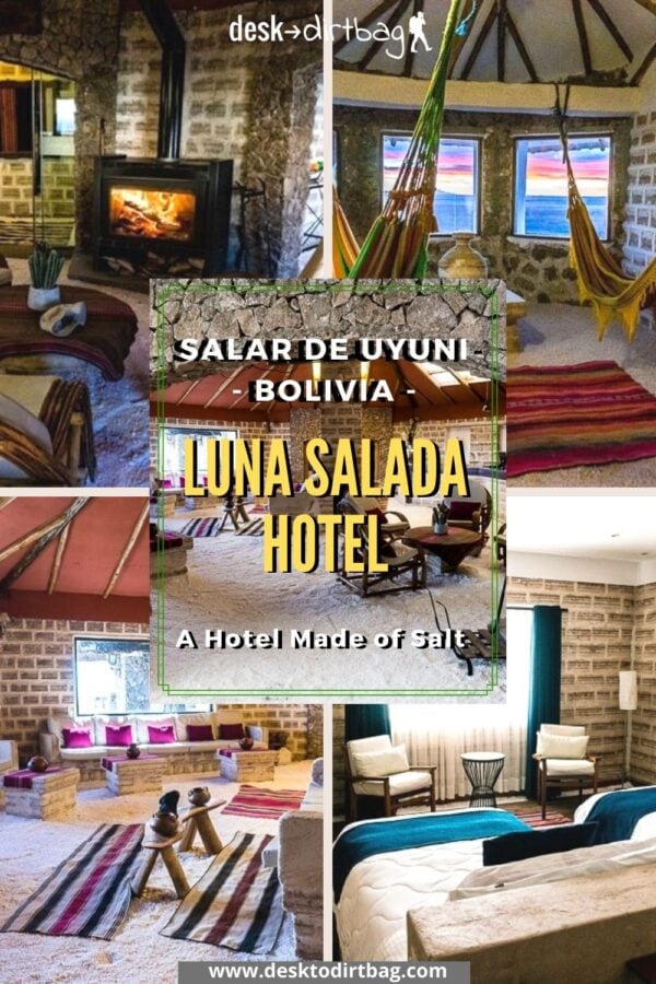 A Night in a Hotel Made of Salt - Luna Salada Salt Hotel Bolivia